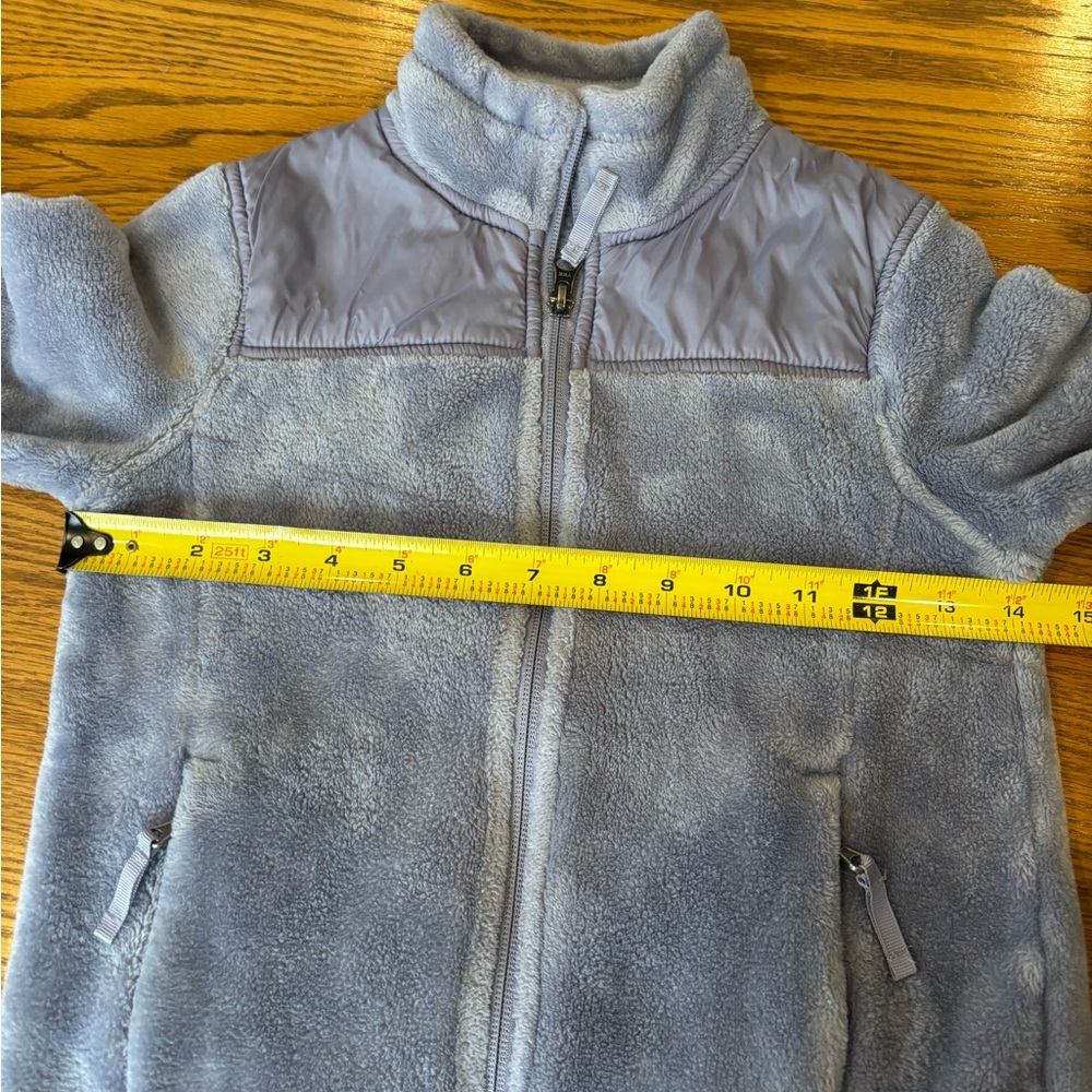 32 Degrees lavender Fleece Jacket girls 7/8 - Picture 4 of 5